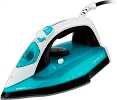 Photo de Fer à repasser Cecotec ForceTitanium 450 (Bleu/Blanc)