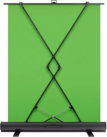 Photo de Fond vert rétractable Elgato Green Screen 140x180 cm