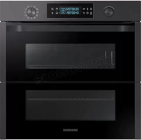 Photo de Four intégrable à Pyrolize Samsung Dual Cook NV75N56 (Noir)