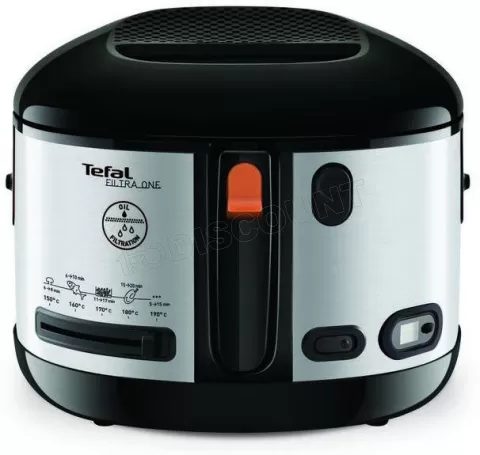 Photo de Friteuse Tefal FF175D (Noir/Argent)