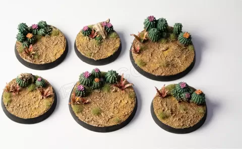 Photo de Gamers Grass - Basing Bits : Barrel Cacti