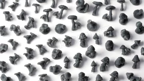 Photo de Gamers Grass - Basing Bits : Forest Mushrooms