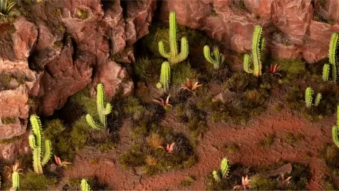 Photo de Gamers Grass - Basing Bits : Saguaro Cacti
