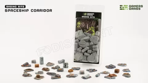 Photo de Gamers Grass - Basing Bits : Spaceship Corridor