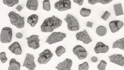 Photo de Gamers Grass - Basing Bits : Urban