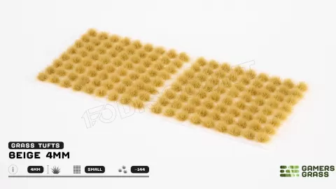 Photo de Gamers Grass - Beige 4mm : Small