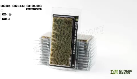Photo de Gamers Grass - Dark Green Shrubs