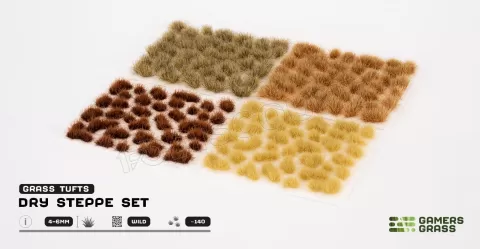 Photo de Gamers Grass - Dry Steppe Set
