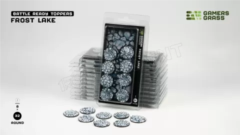 Photo de Gamers Grass - Frost Lake : Round 32mm (x8)