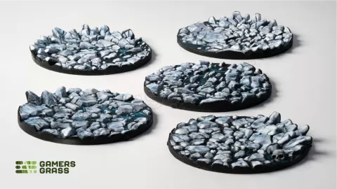Photo de Gamers Grass - Frost Lake : Round 40mm (x5)