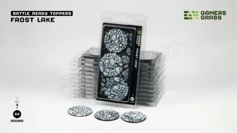 Photo de Gamers Grass - Frost Lake : Round 50mm (x3)