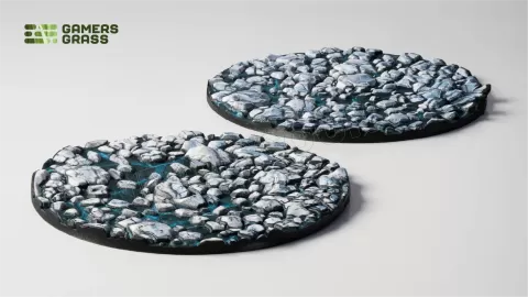 Photo de Gamers Grass - Frost Lake : Round 60mm (x2)