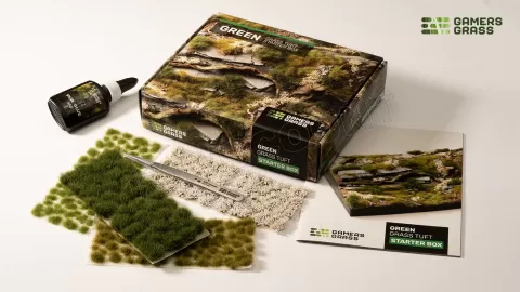 Photo de Gamers Grass - Grass Tuft Starter Box : Green