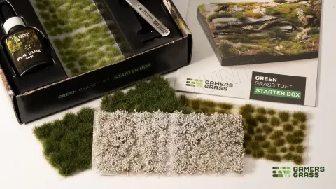 Photo de Gamers Grass - Grass Tuft Starter Box : Green