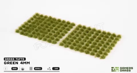 Photo de Gamers Grass - Green 4mm : Small