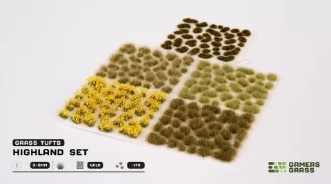 Photo de Gamers Grass - Highland Tuft Set