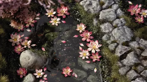 Photo de Gamers Grass - Laser Plants : Lotus Flower