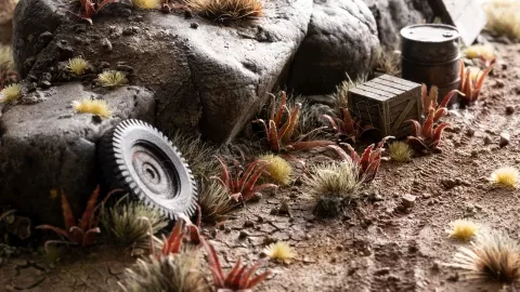 Photo de Gamers Grass - Laser Plants : Red Aloe