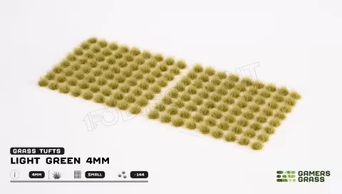Photo de Gamers Grass - Light Green 4mm : Small