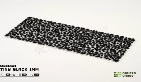 Photo de Gamers Grass - Tiny Black 1mm