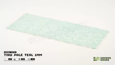 Photo de Gamers Grass - Tiny Pale Teal 1mm