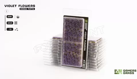 Photo de Gamers Grass - Violet Flowers