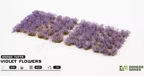 Photo de Gamers Grass - Violet Flowers