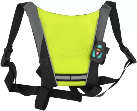 Photo de Gilet signalétique avec LED directionnelles T'nB
