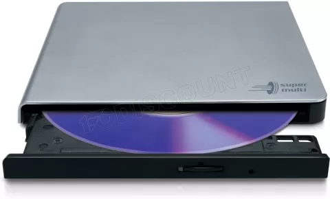 Photo de Graveur DVD externe slim Hitachi/LG GP57 (Gris)