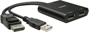 Photo de Hub MST DisplayPort 1.2 - 2 Ports (Noir)