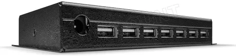Photo de Hub USB 2.0 Lindy Metal Hub - 7 ports