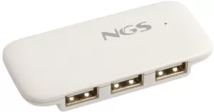 Photo de Hub USB 2.0 NGS iHub - 4 ports (Blanc)
