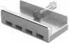 Photo de Hub USB 3.0 Dacomex HB504 4 ports (Argent)