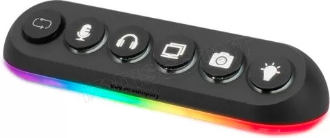 Photo de Hub USB 3.0 Streamplify Hub Deck 5 RGB - 5 ports (Noir)
