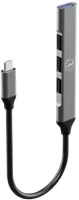 Photo de Hub USB 3.0 type C Mobility Lab 4 ports (Gris)