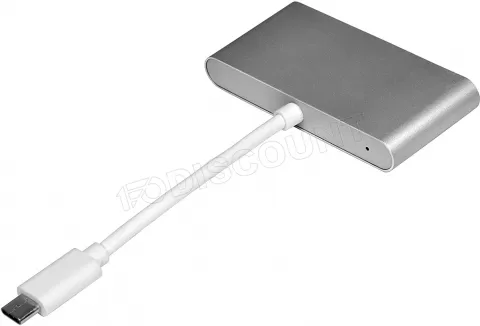 Photo de Hub USB 3.0 type-C Port Designs 3 ports + 1 port USB Type C(Noir)