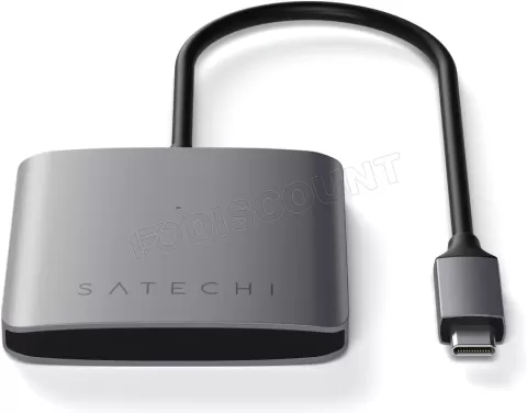 Photo de Hub USB 3.0 type-C Satechi - 4 ports USB Type C (Gris)