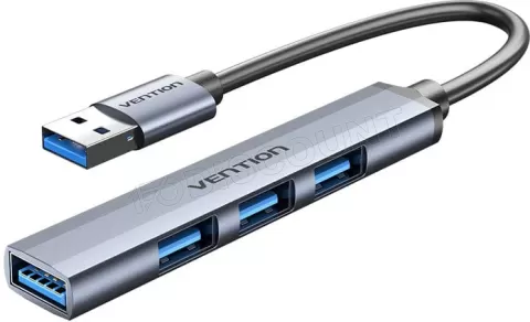 Photo de Hub USB 3.0 Vention - 4 ports 0.15m (Gris)