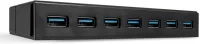 Photo de Hub USB 3.1 Lindy 7 ports avec alimentation