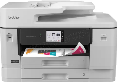 Photo de Imprimante A3 Multifonction 4en1 Brother MFC-J6960DW (Blanc)