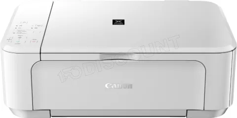 Photo de Imprimante Canon Pixma MG3550 Wifi Multifonctions (Blanc) (recto verso)