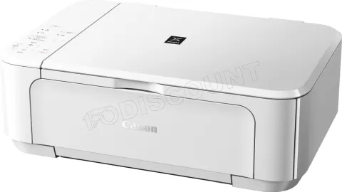 Photo de Imprimante Canon Pixma MG3550 Wifi Multifonctions (Blanc) (recto verso)