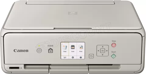 Photo de Imprimante Canon Pixma TS5053 Wifi Multifonctions (Silver) (recto verso)