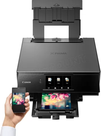 Photo de Imprimante Canon Pixma TS9150 Wifi Multifonctions (Noir/Gris)