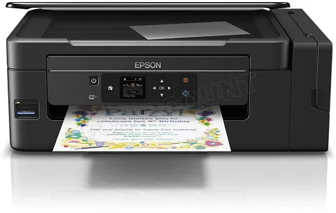 Photo de Imprimante Epson Ecotank ET-2650 Wifi Multifonction (Noir)