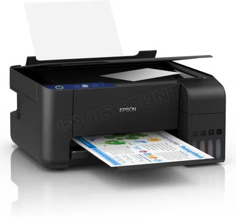 Photo de Imprimante Epson EcoTank L3111 Multifonction (Noir)
