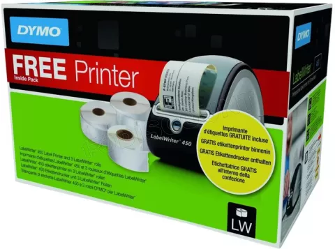 Photo de Imprimante Étiquette Dymo LabelWriter 450 (Noir)