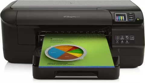 Photo de Imprimante HP OfficeJet Pro 8100 Wifi Ethernet (recto verso)