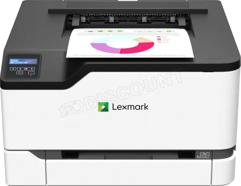 Photo de Imprimante Laser couleur Lexmark C3224dw (recto verso)