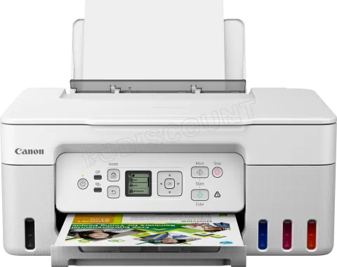Photo de Imprimante Multifonction 3en1 Canon Pixma G3470 (Blanc)